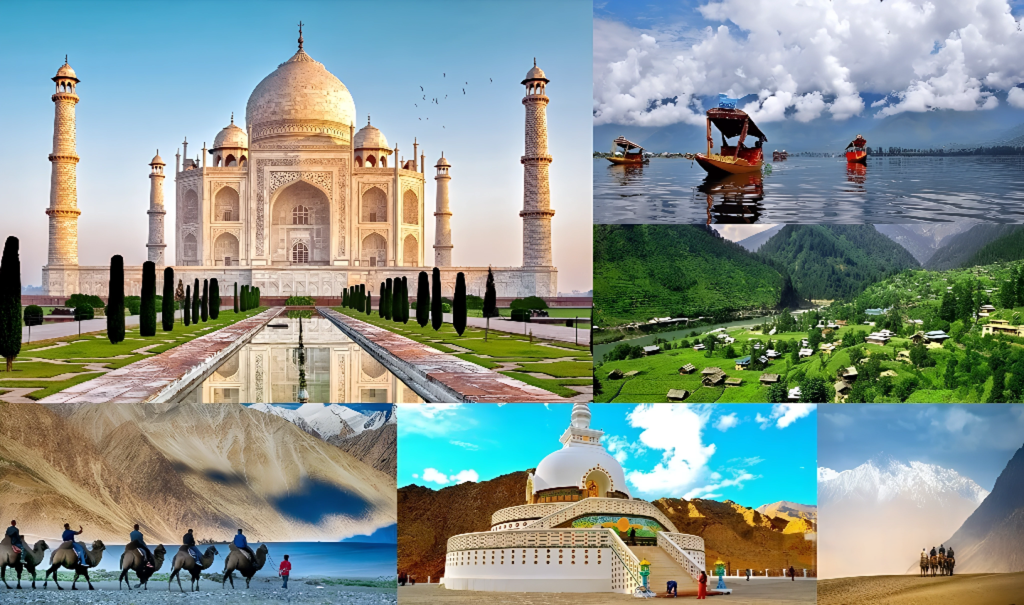 Top tourist attractions in India – Taj Mahal, Red Fort, Varanasi Ghats and Kerala backwaters