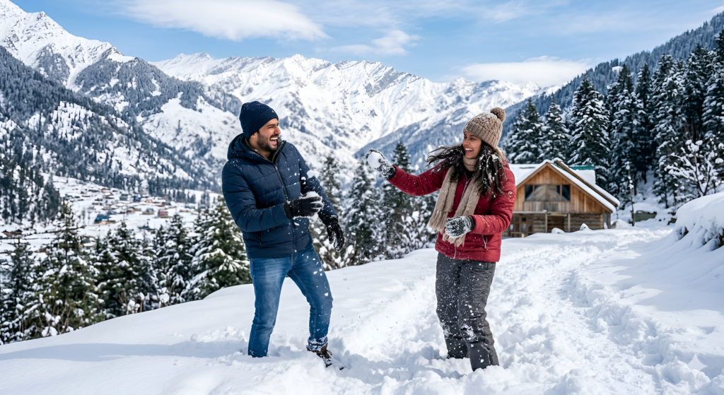 Manali snow tour package in Himachal Pradesh by Eswar Tours